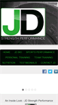Mobile Screenshot of jdstrengthperformance.com